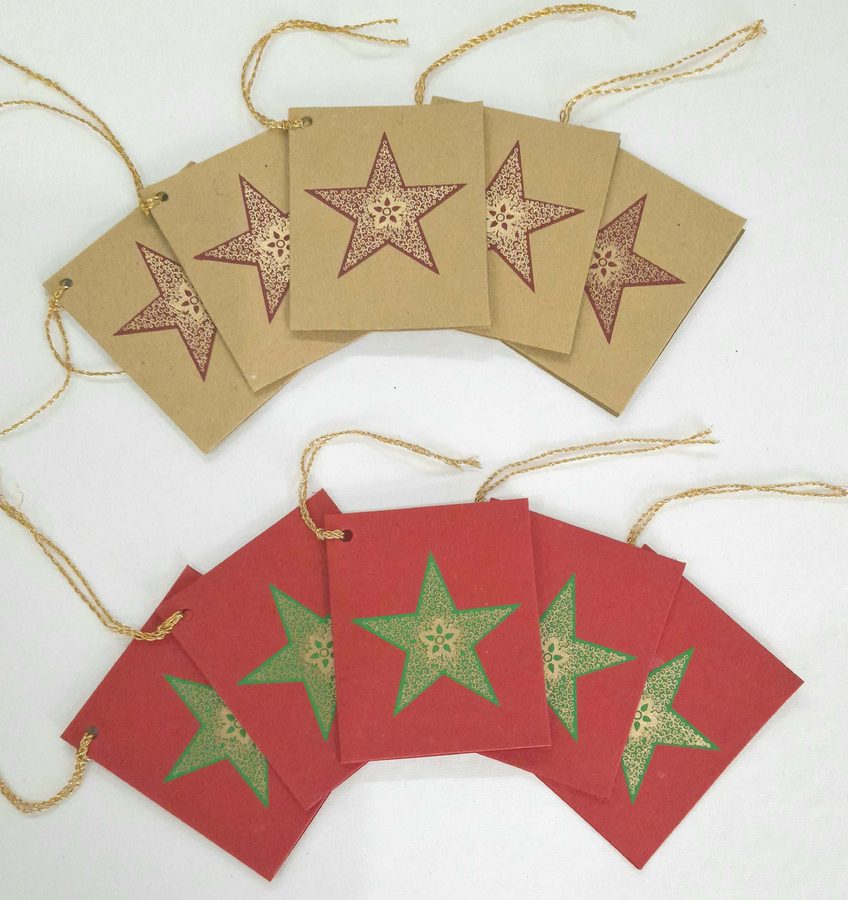 Gift Card No.18, a Chimanlals gift cards and tags set