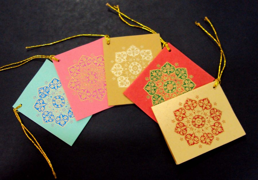 Gift Card No.24, a Chimanlals gift cards and tags set