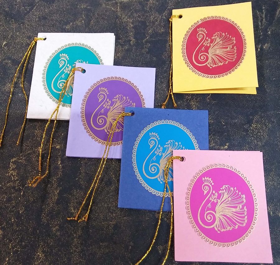 Gift Card No.25, a Chimanlals gift cards and tags set