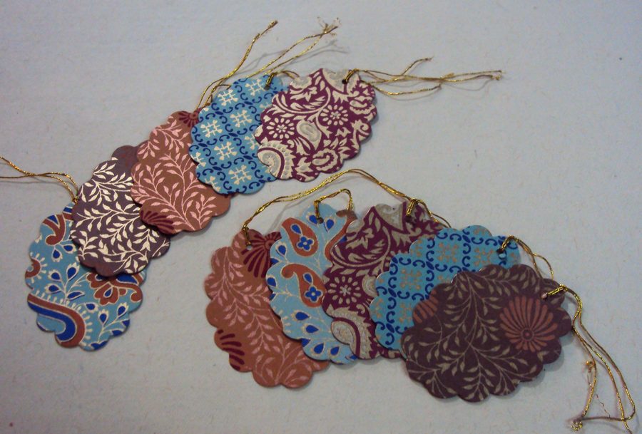 Gift Card No.8, a Chimanlals gift cards and tags set